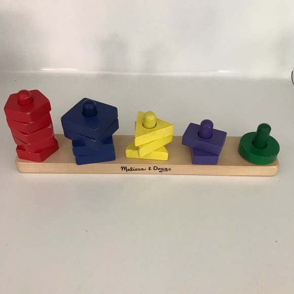 Melissa & Doug Toys Melissa Doug Stack And Sort Board Poshmark